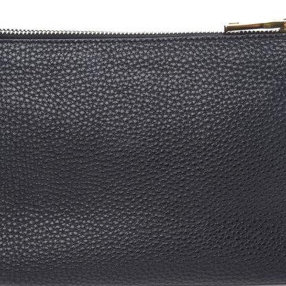 Prada Vitello Daino Pochette Bag Black 8 of 10