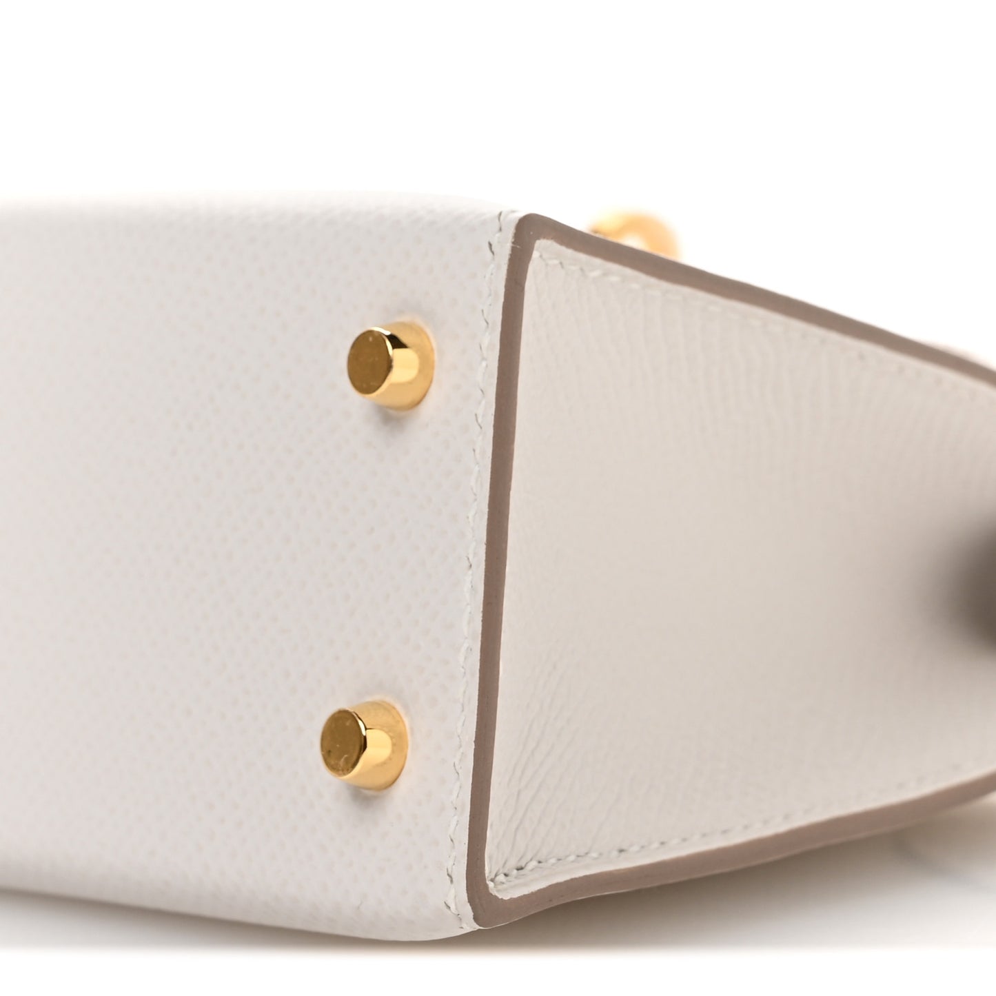 Epsom Mini Kelly Sellier 20 Gris Pale