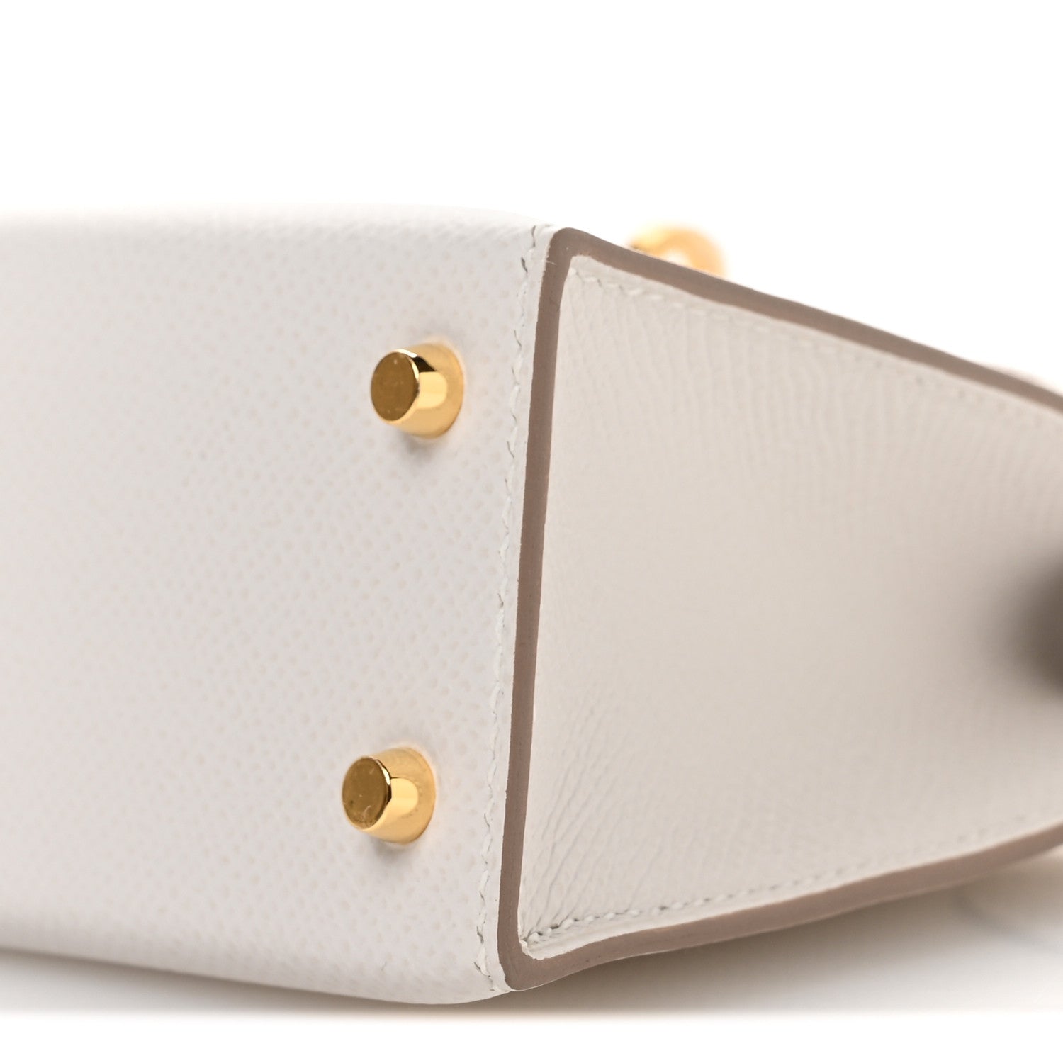 Hermes Epsom Mini Kelly Sellier 20 Gris Pale 10 of 11