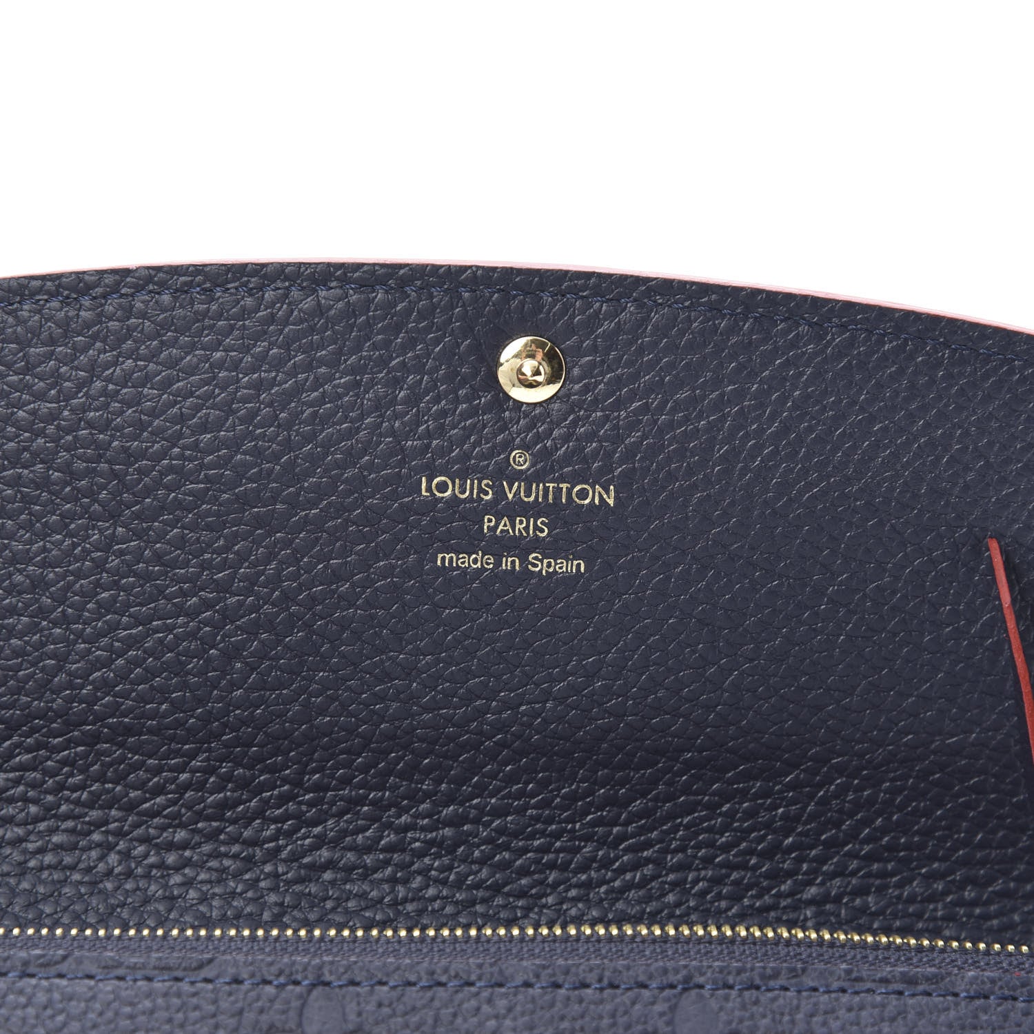 Louis Vuitton Empreinte Emilie Wallet Marine Rouge 6 of 8