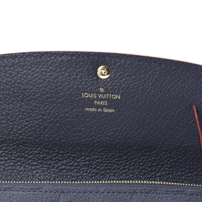 Louis Vuitton Empreinte Emilie Wallet Marine Rouge 6 of 8