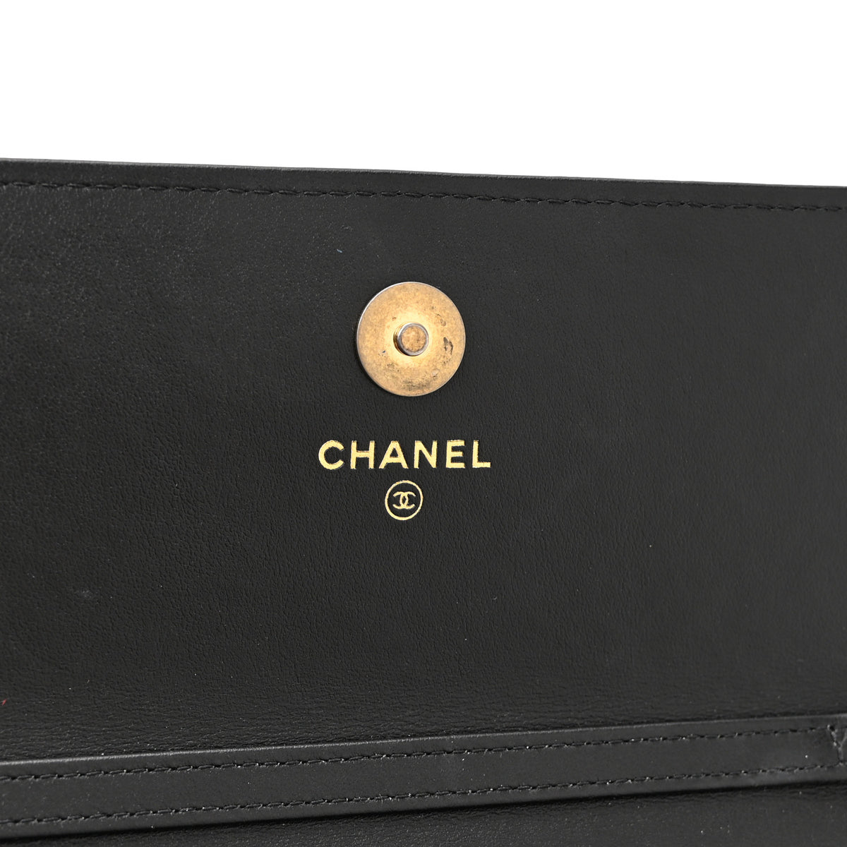 Chanel Aged Calfskin Quilted Reissue Flap Phone Holder With Chain Black 6 of 11