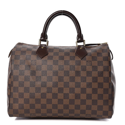 Louis Vuitton Damier Ebene Speedy 30 1 of 14