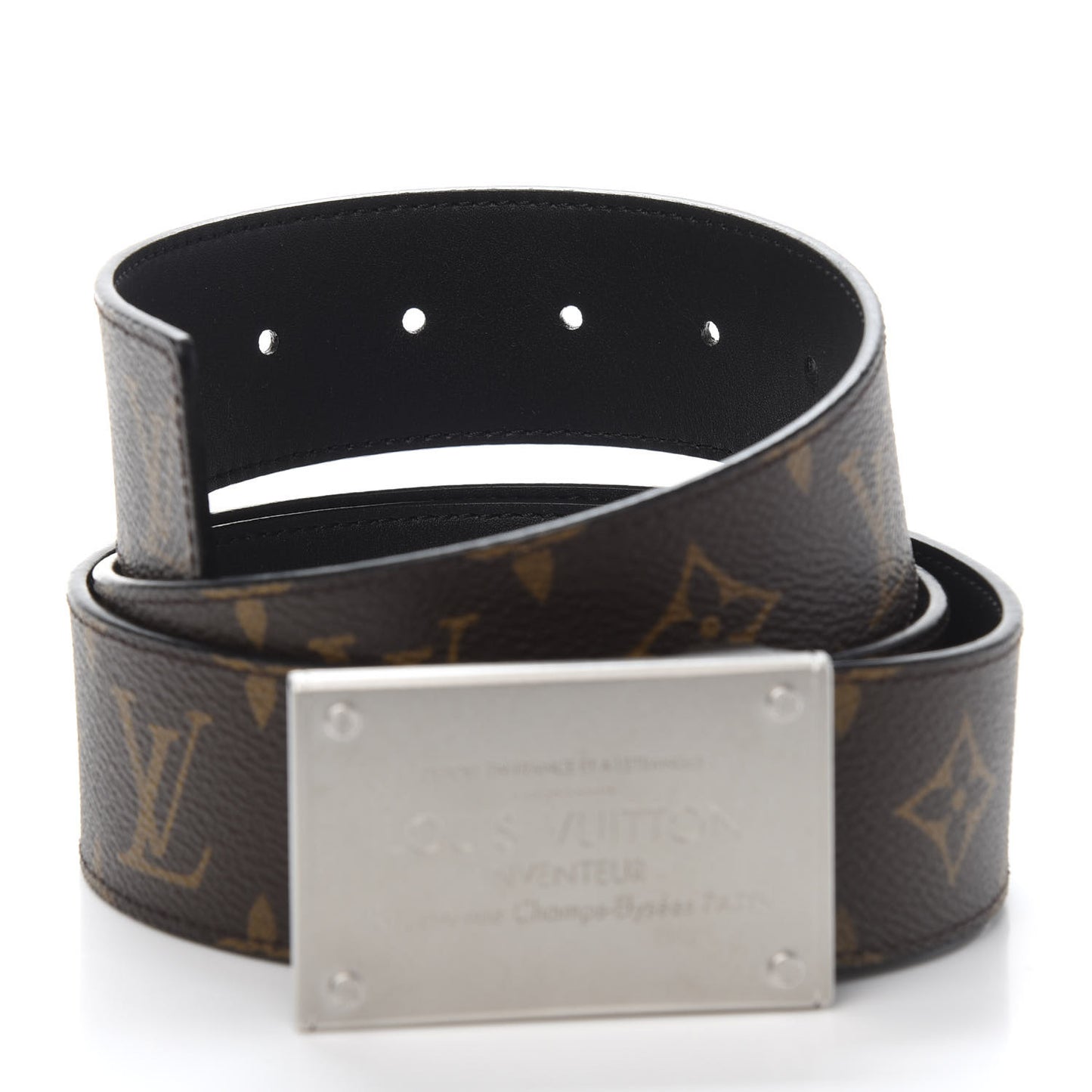 Monogram 35mm LV Inventeur Reversible Belt 95 38