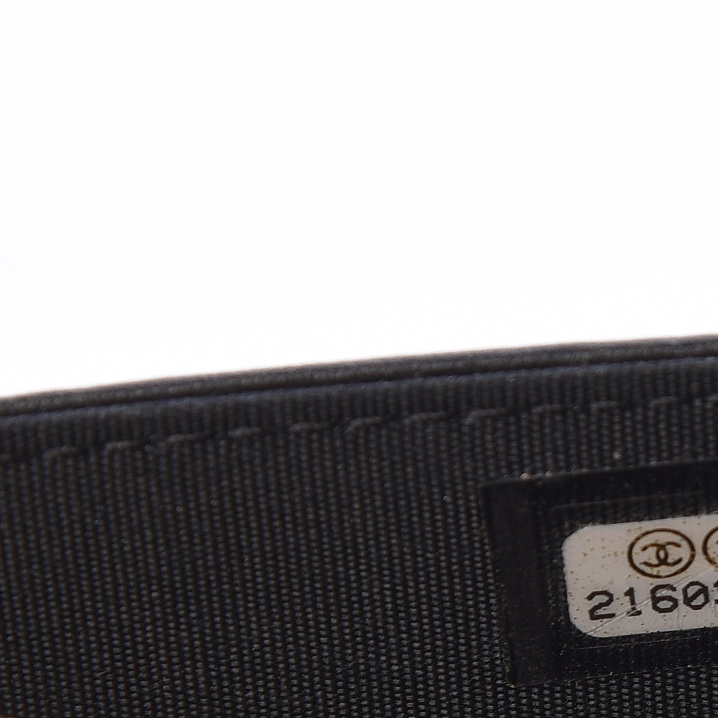 Metallic Goatskin Lambskin Boy Wallet on Chain WOC Black Gold