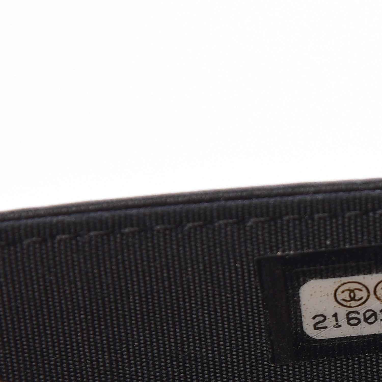 Chanel Metallic Goatskin Lambskin Boy Wallet on Chain WOC Black Gold 8 of 11