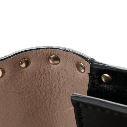 Valentino Garavani Nappa Rockstud Wristlet Clutch Black 8 of 9