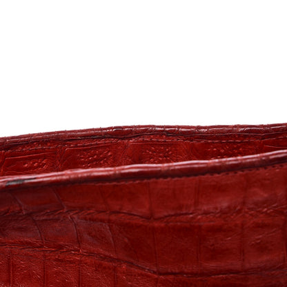 Nancy Gonzalez Crocodile Crossbody Bag Red 9 of 16