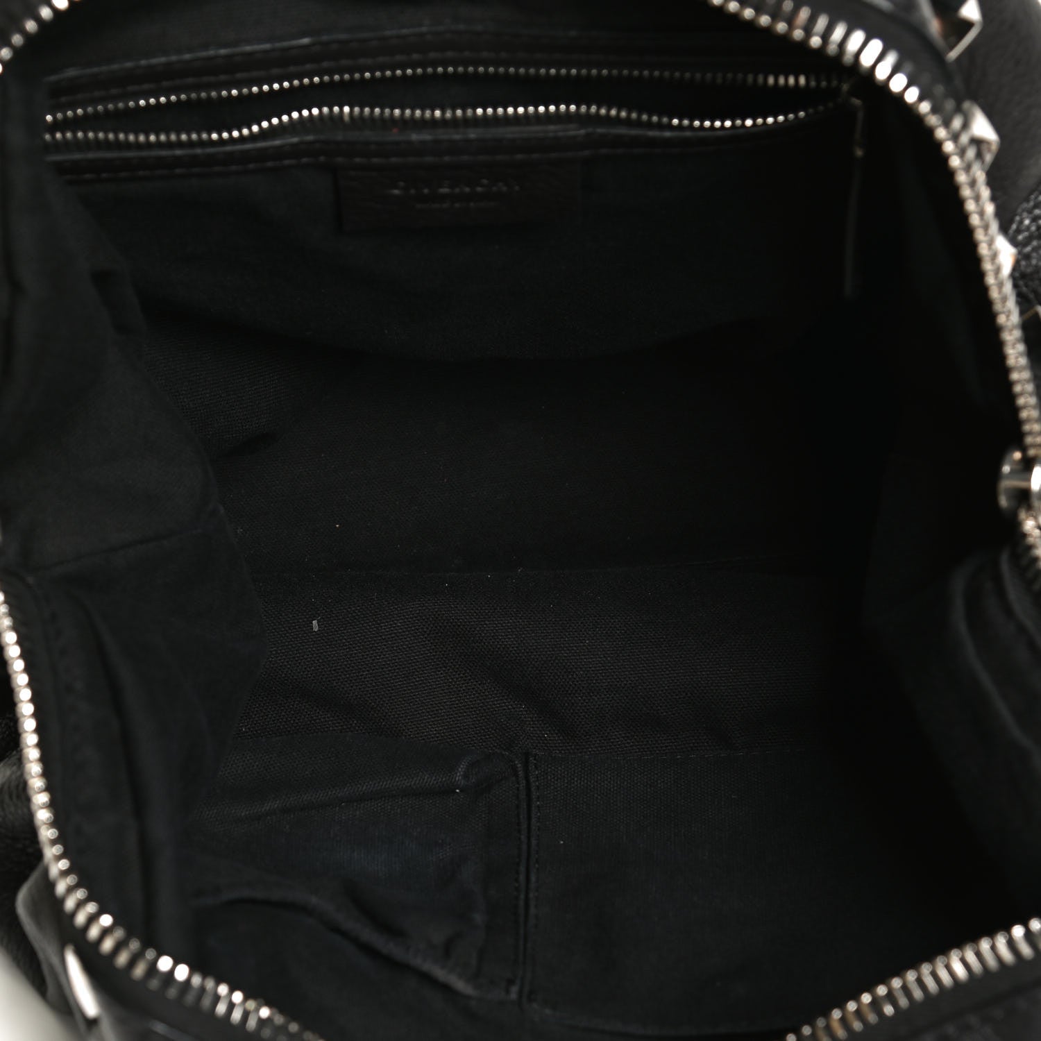 Givenchy Waxy Grained Calfskin Studded Medium Nightingale Black 5 of 12
