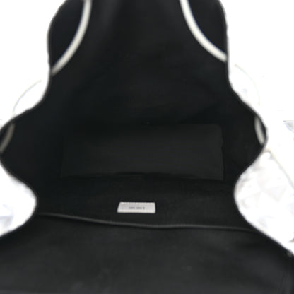 Christian Dior Coated Canvas CD Diamond Large Hit The Road Backpack Gray 5 of 9