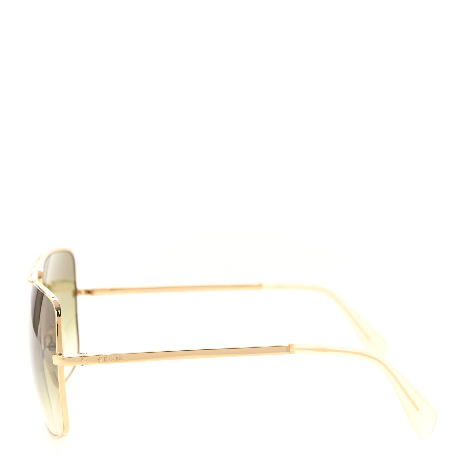 Celine Metal Sunglasses CL 41808/S Gold 3 of 7
