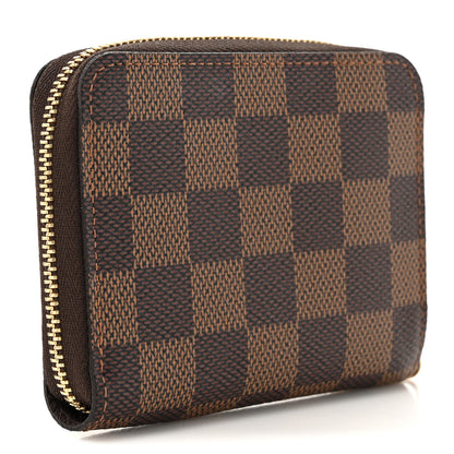 Louis Vuitton Damier Ebene Zippy Coin Purse 3 of 8