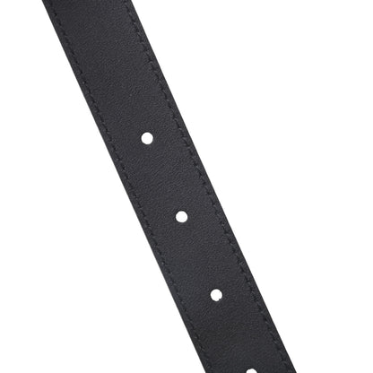 Gucci Calfskin Crystal Double G 30mm Belt 95 38 Black 5 of 5