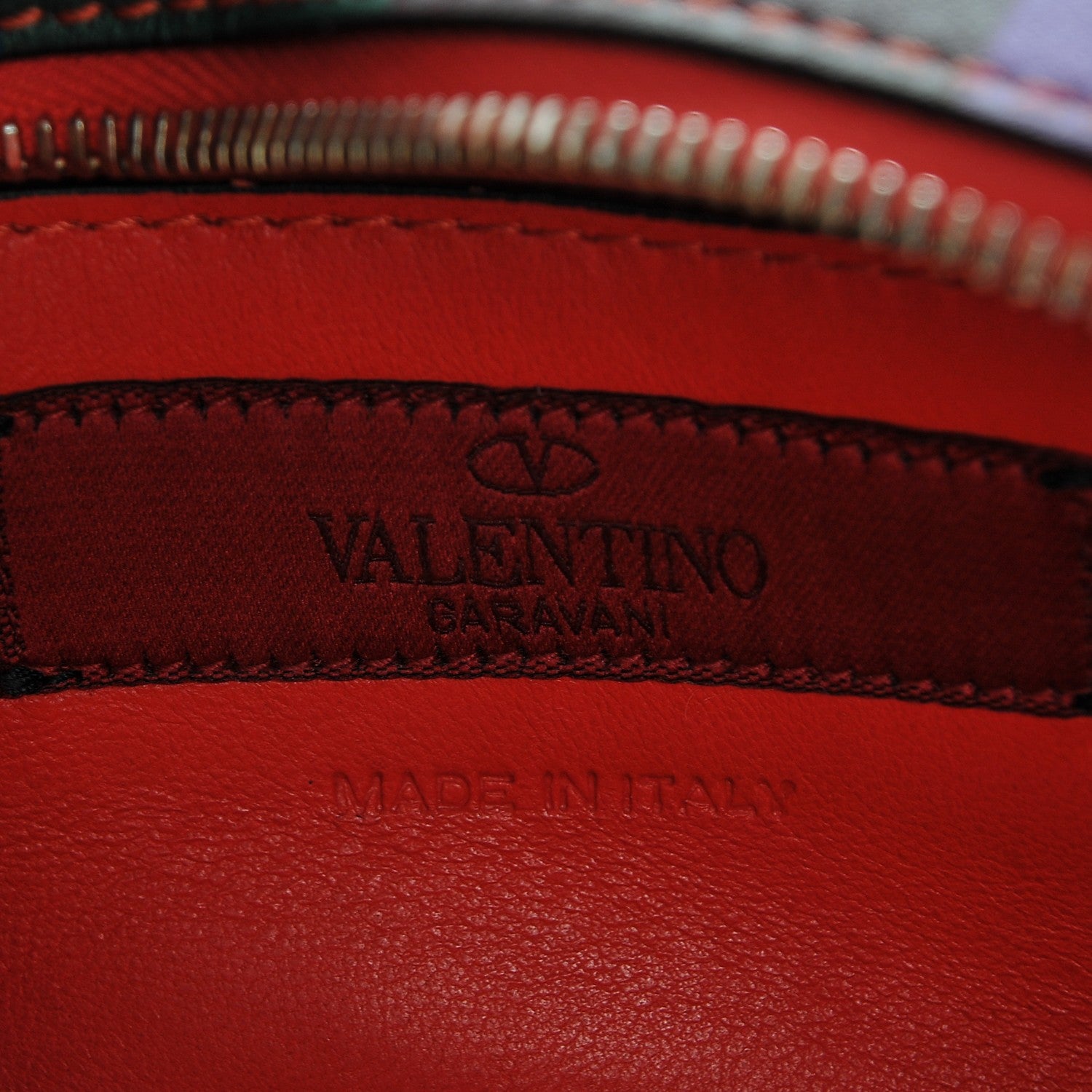 Valentino Garavani Vitello 1973 Rockstud Camera Crossbody Bag Multicolor 6 of 6