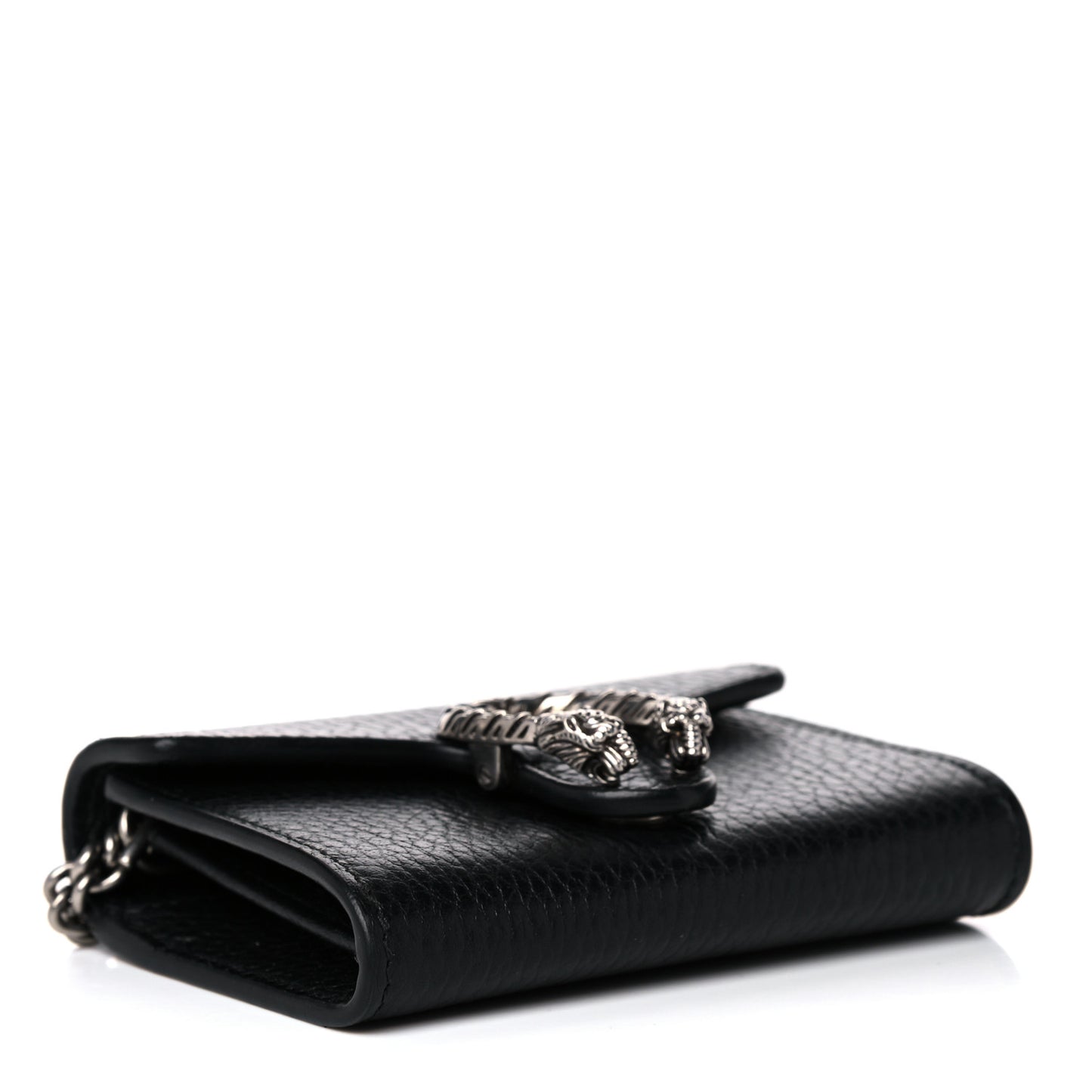 Calfskin Dionysus Coin Purse Black