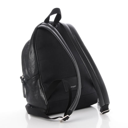 Saint Laurent Sheepskin Mini Love Appliqué City Backpack Black 3 of 8