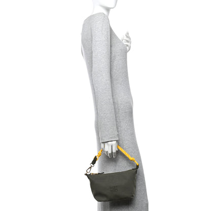 Miu Miu Canvas Gabardine Pouch Green 2 of 9
