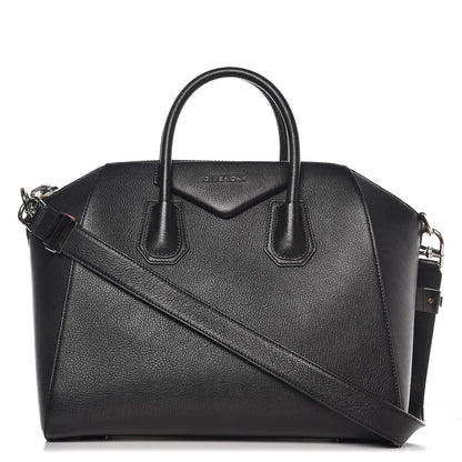 Givenchy Sugar Goatskin Medium Antigona Black 1 of 9