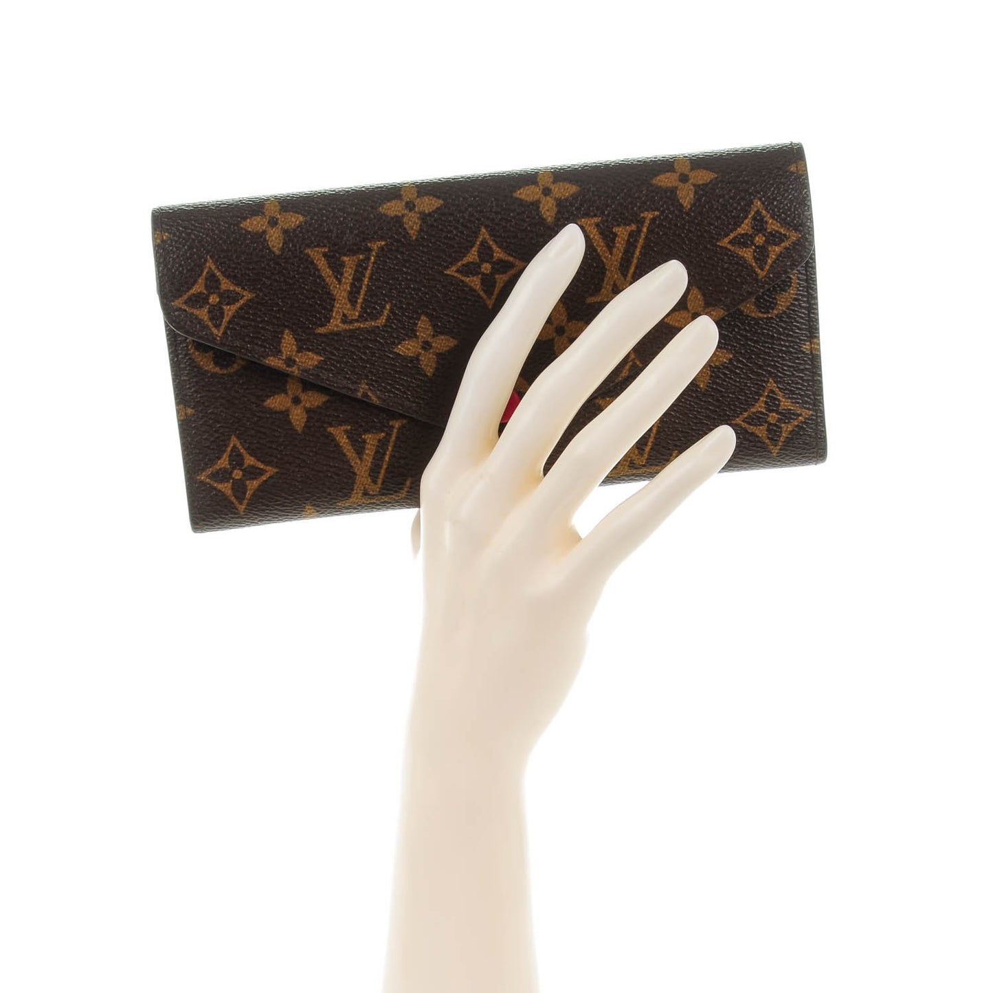 Monogram Josephine Wallet Red