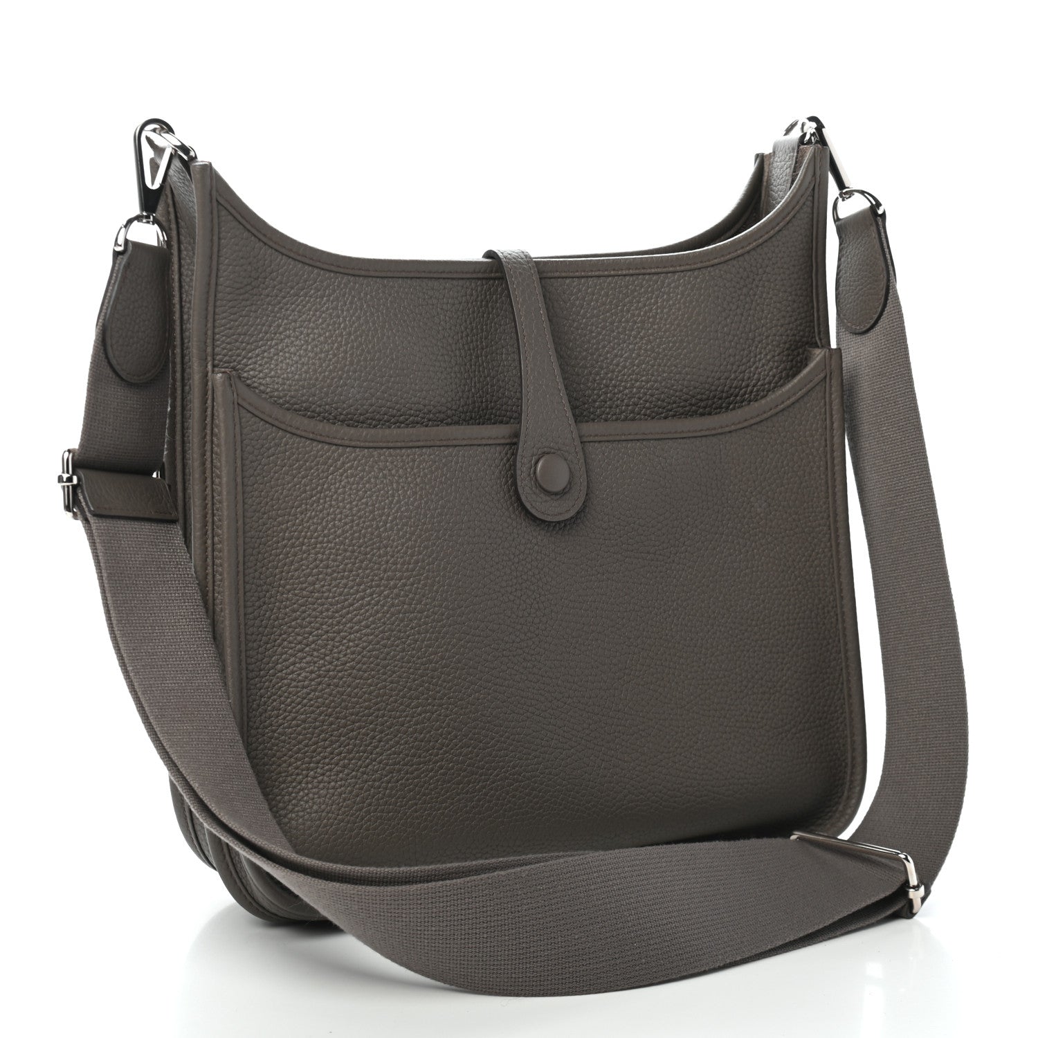 Hermes Taurillon Clemence Evelyne III PM Etain 3 of 9
