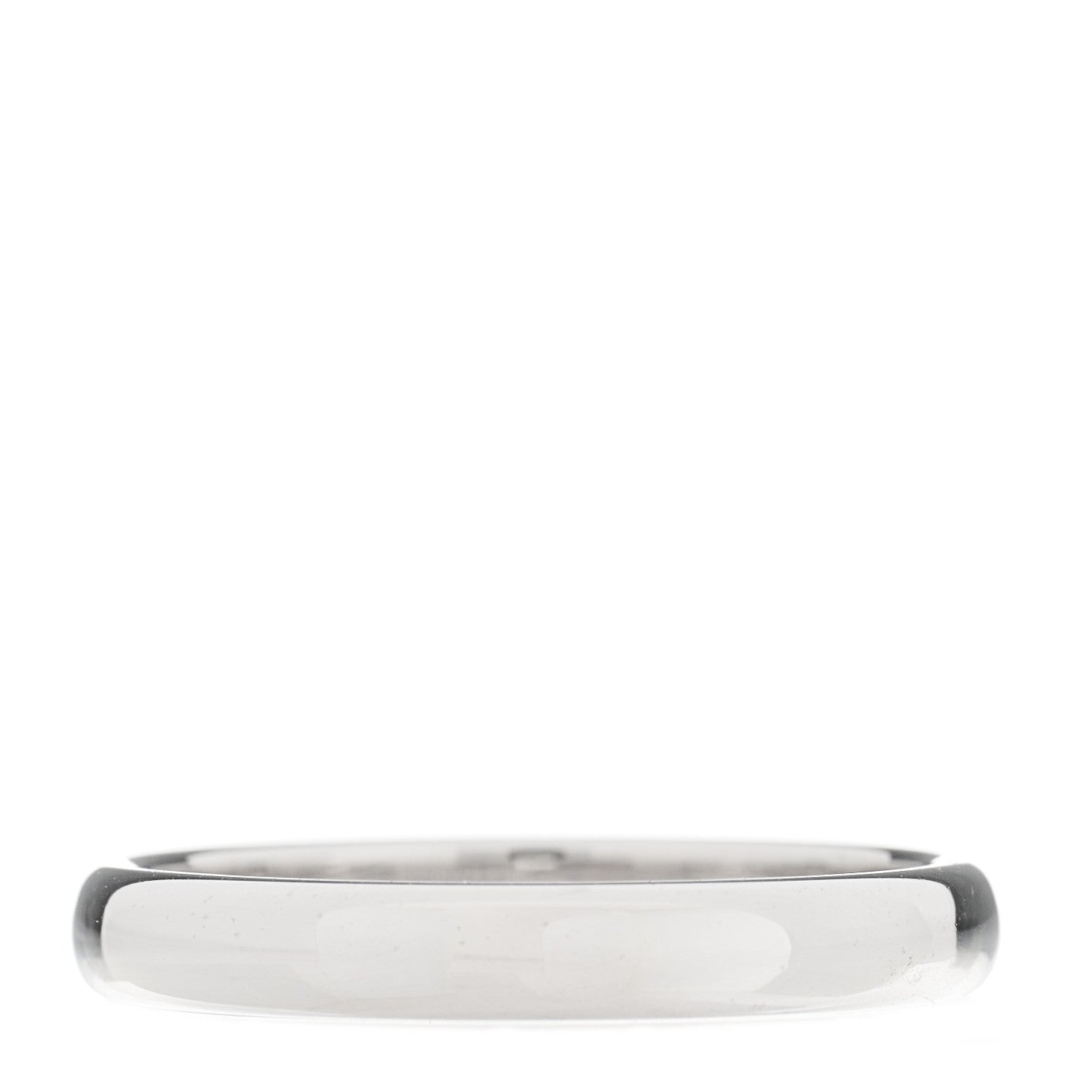 Platinum 3mm Forever Wedding Band Ring 56 7.5