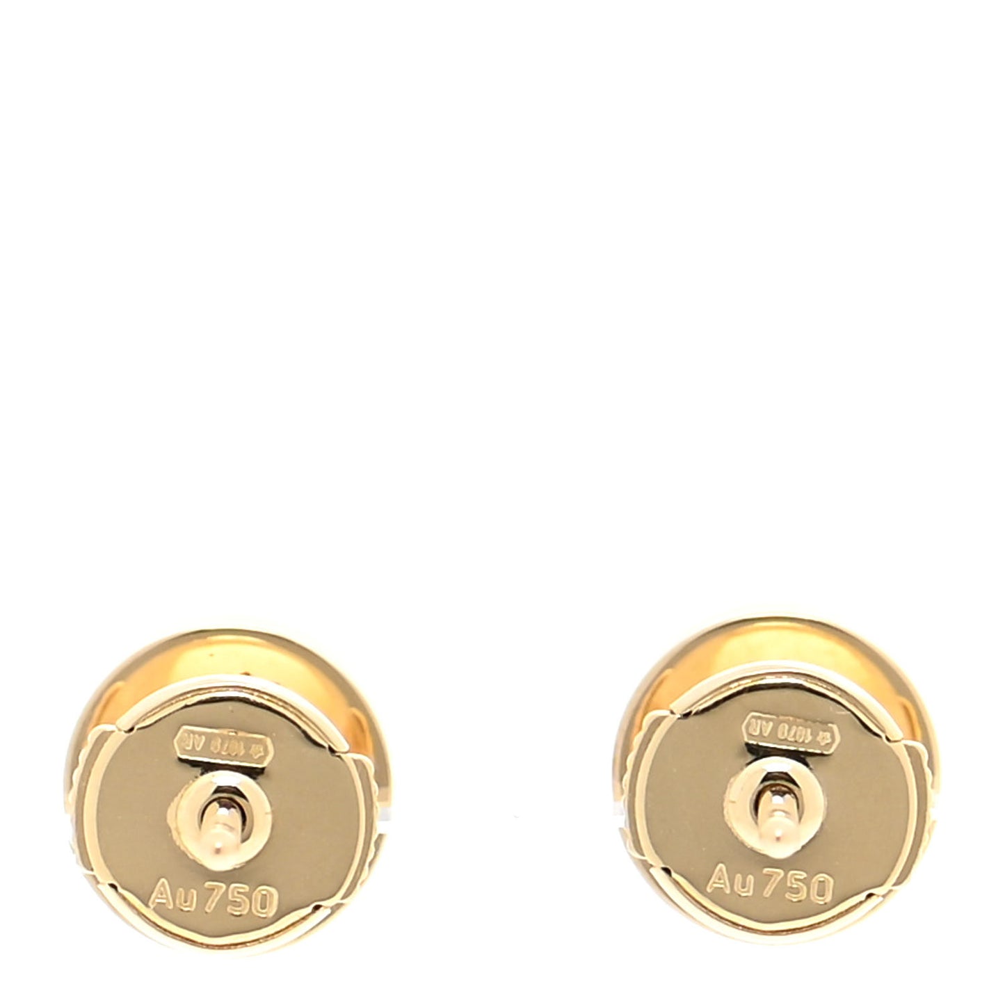18K Yellow Gold LOVE Earrings