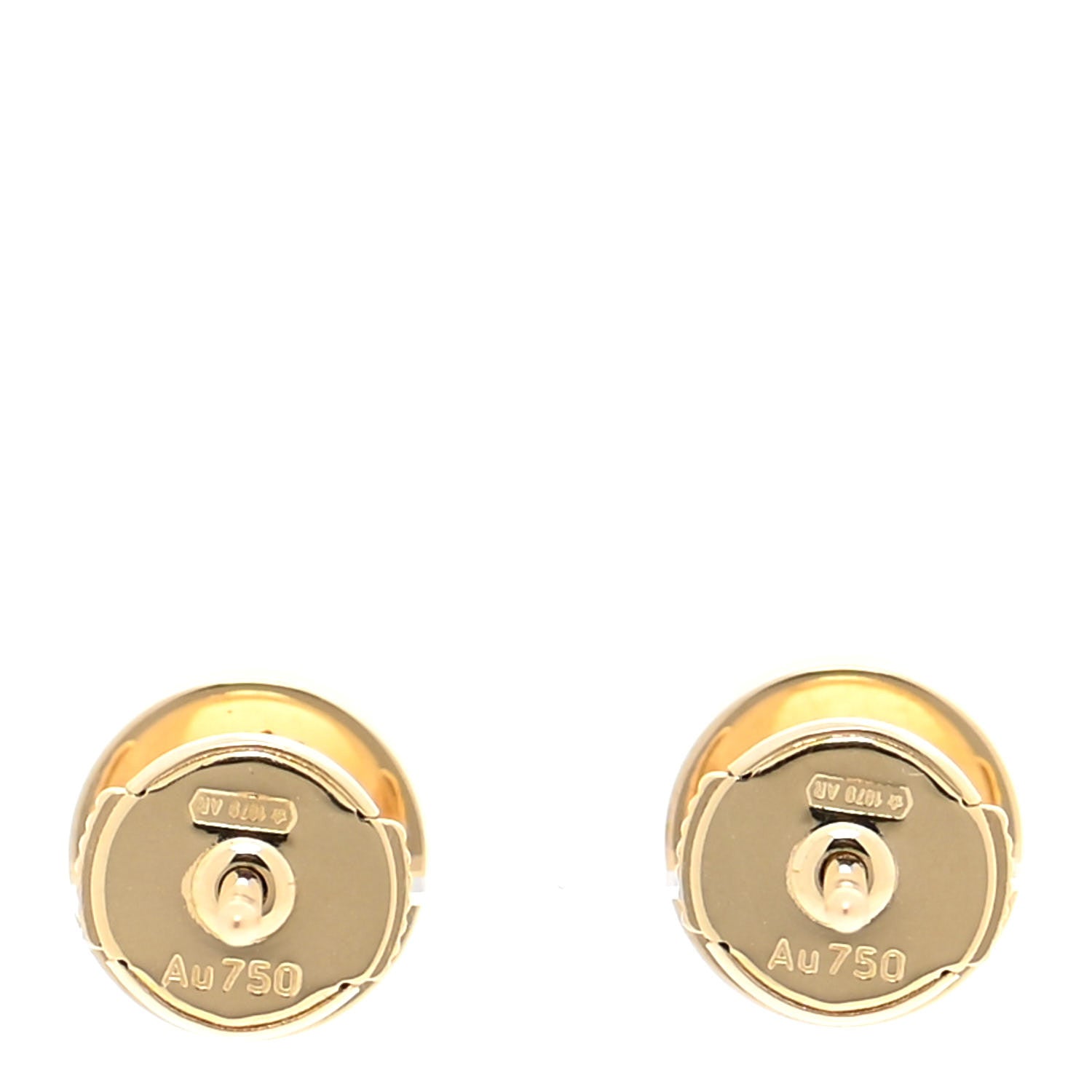 Cartier 18K Yellow Gold LOVE Earrings 3 of 6