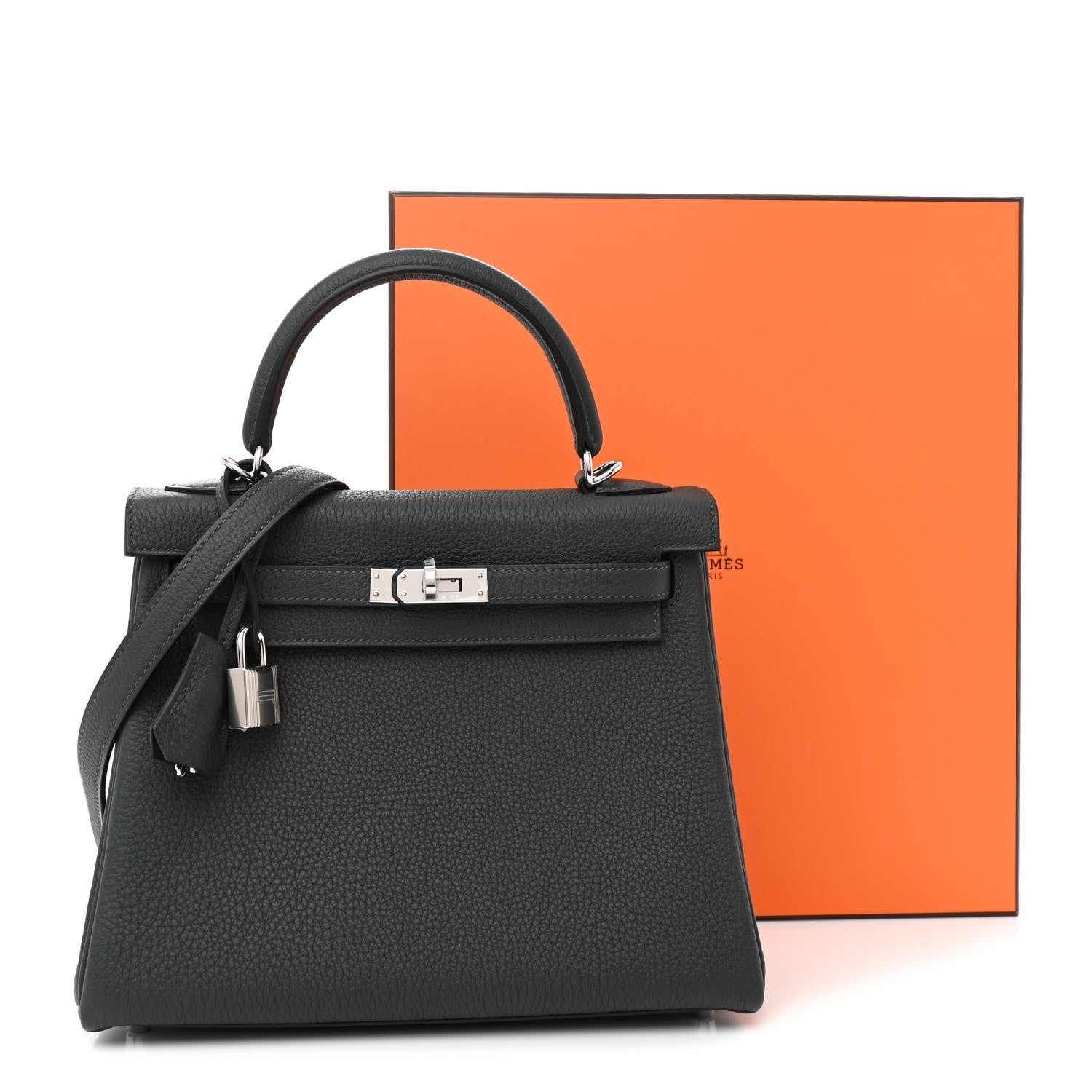 Hermes Togo Kelly Retourne 25 Vert Fonce 11 of 11