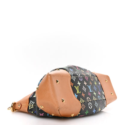 Louis Vuitton Monogram Multicolor Judy GM Black 4 of 10