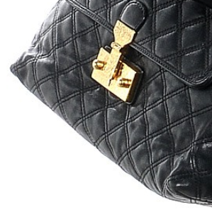 Marc Jacobs Lambskin Quilted The XL Single Flap Bag Black 8 of 8