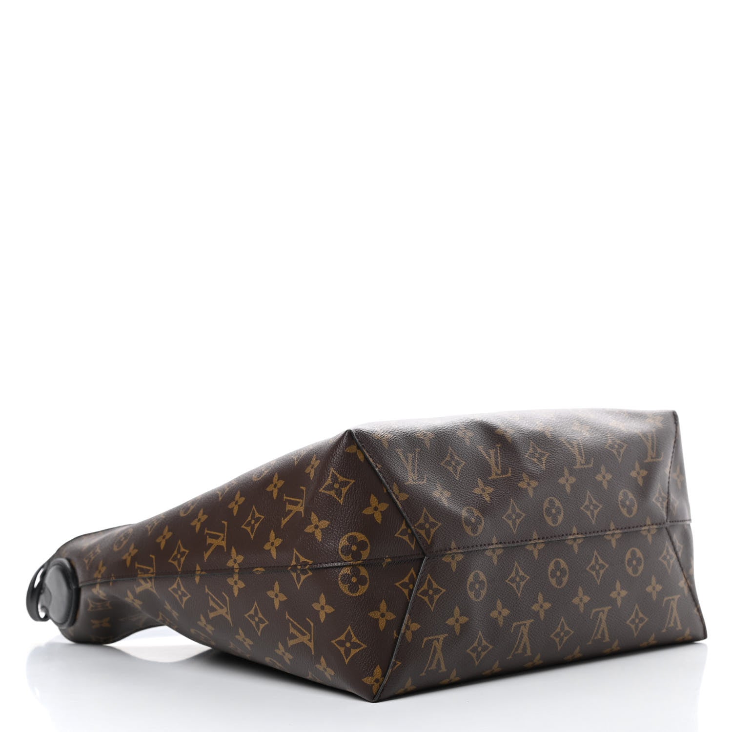 Louis Vuitton Monogram Flower Hobo Black 4 of 14