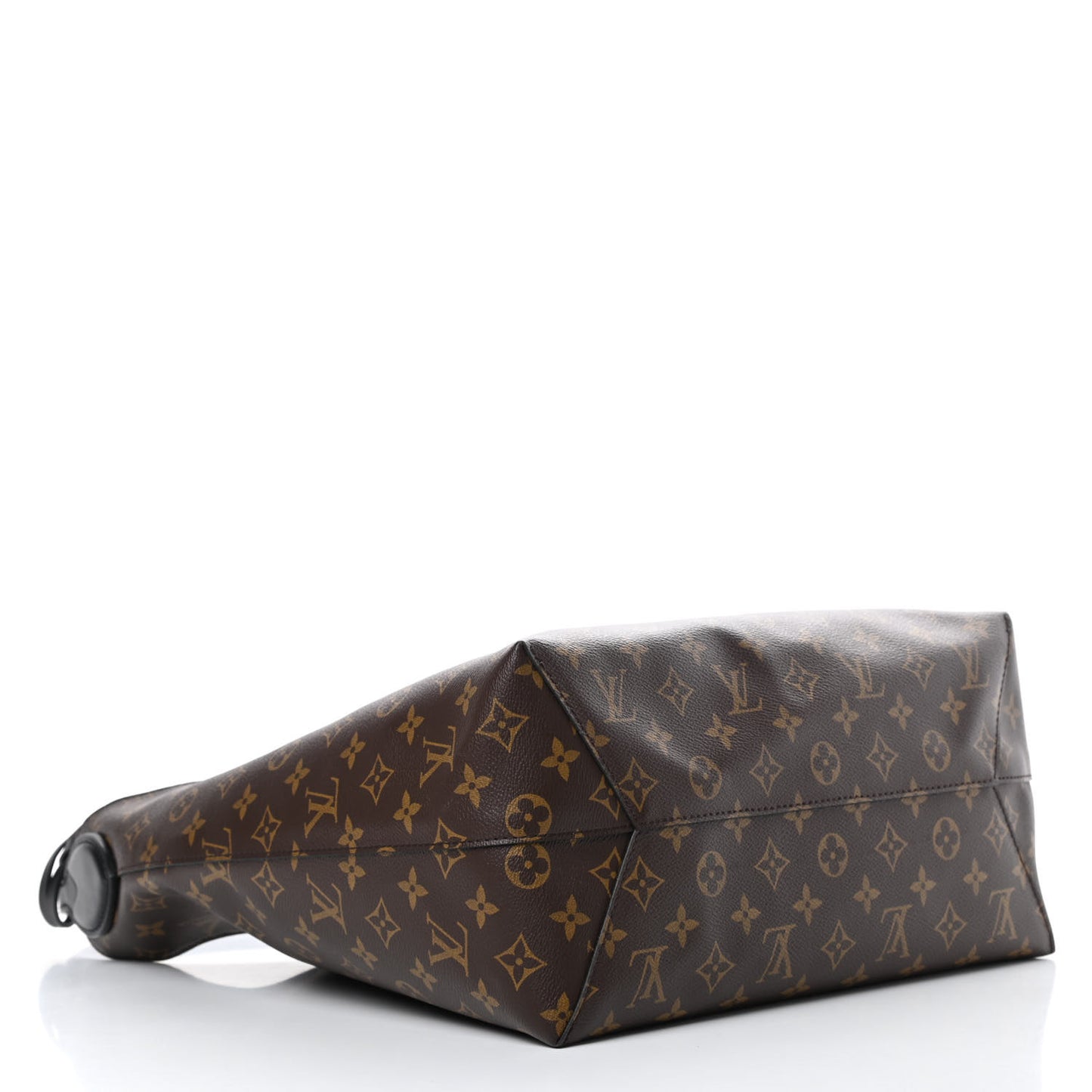 Monogram Flower Hobo Black