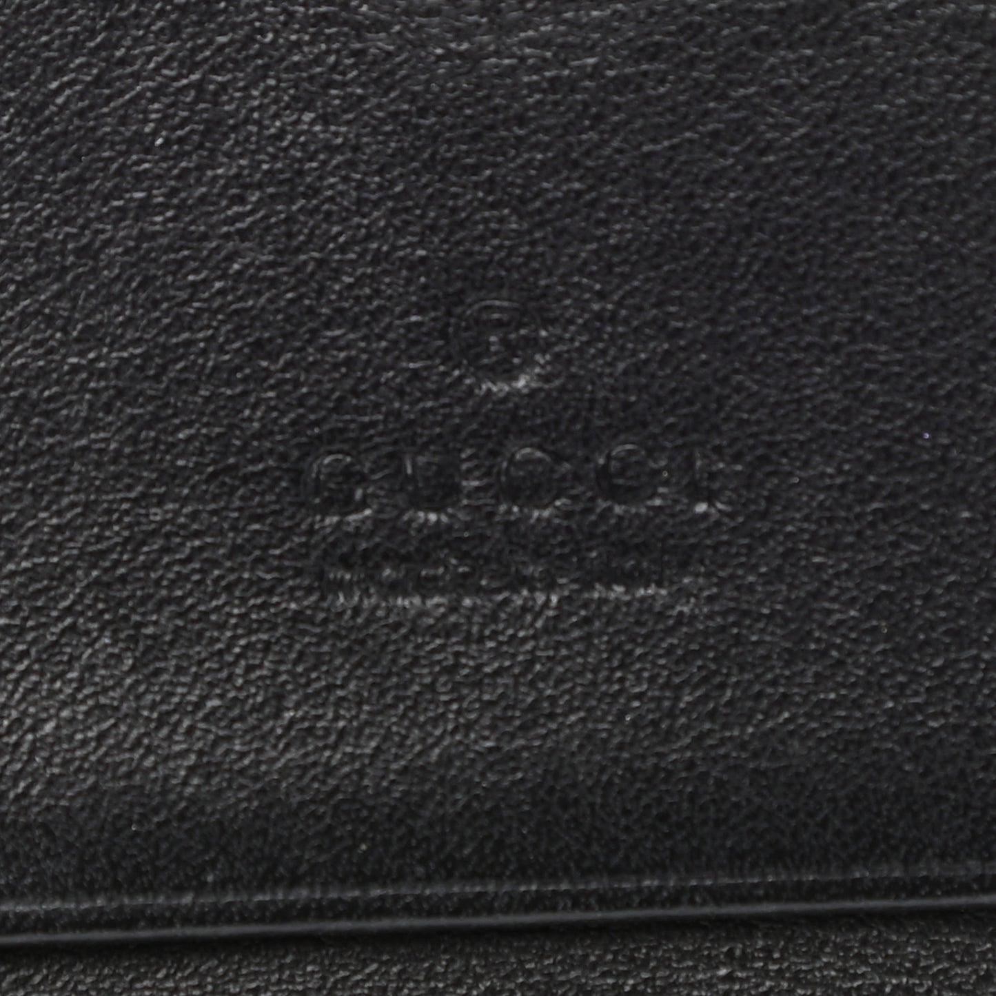 Calfskin Matelasse GG Marmont Card Case Wallet Black
