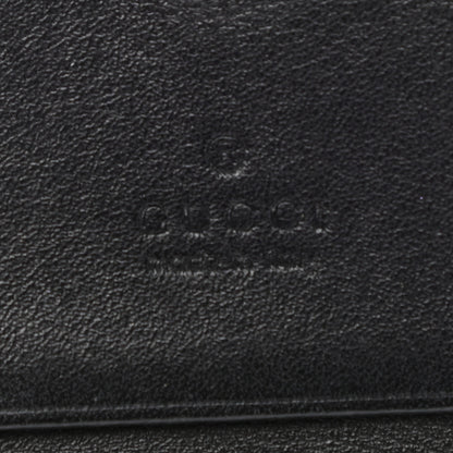 Gucci Calfskin Matelasse GG Marmont Card Case Wallet Black 6 of 12