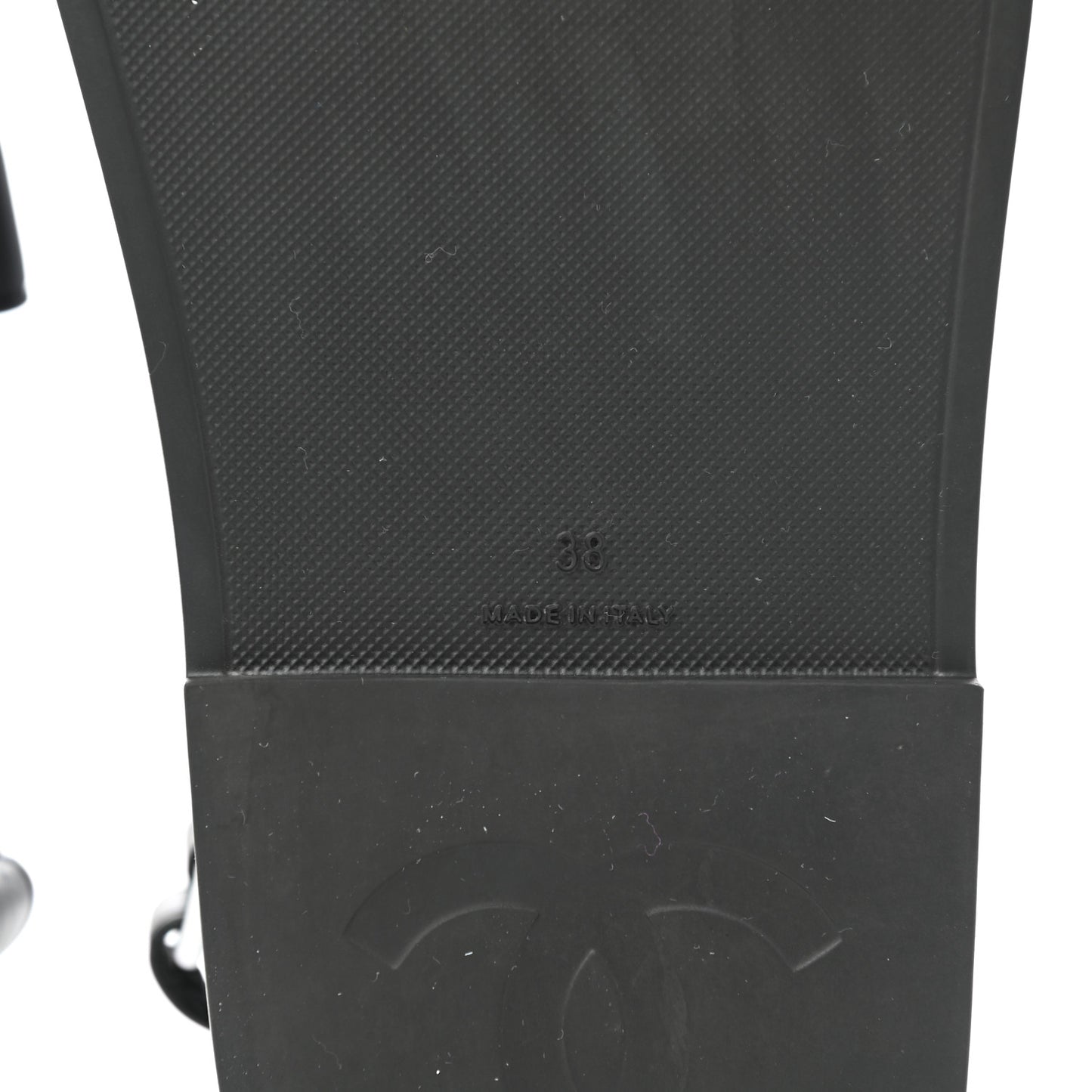 Rubber CC Dad Sandals 38 Black