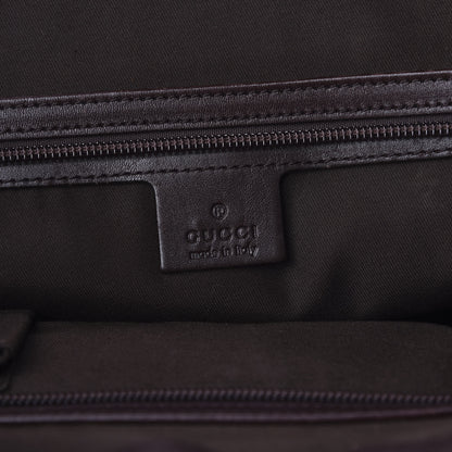 Gucci Guccissima Large Punch Tote Chocolate Brown 7 of 11