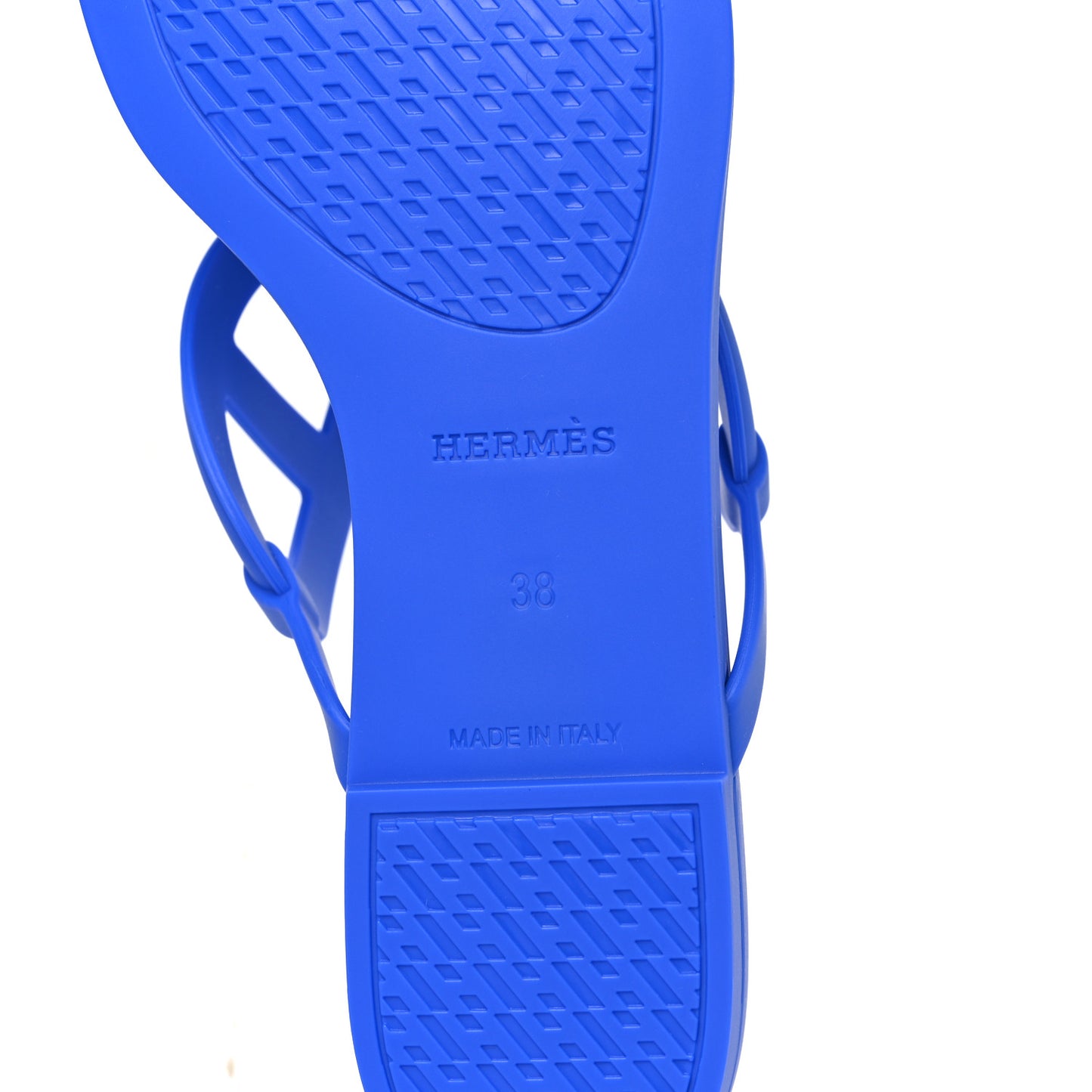 Rubber Womens Egerie Sandals 38 Bleu Outremer