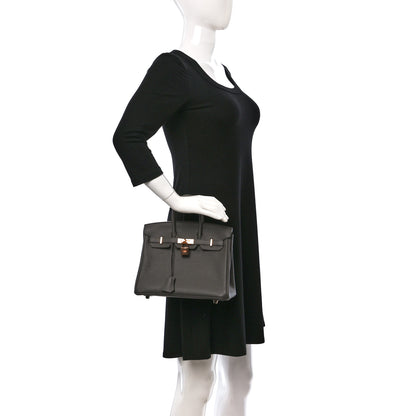 Hermes Togo Birkin 25 Etain 2 of 8
