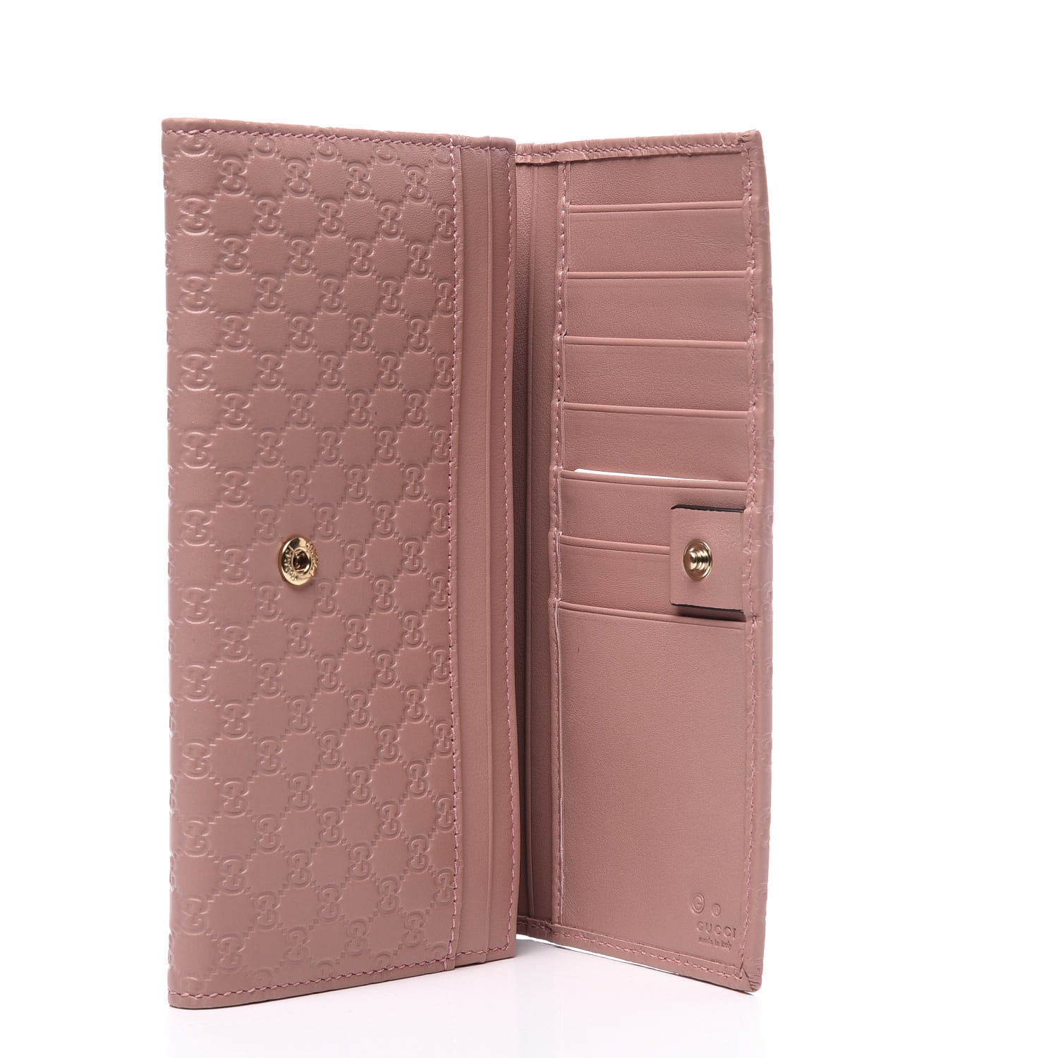Gucci Soft Microguccissima Continental Wallet Soft Pink 4 of 10
