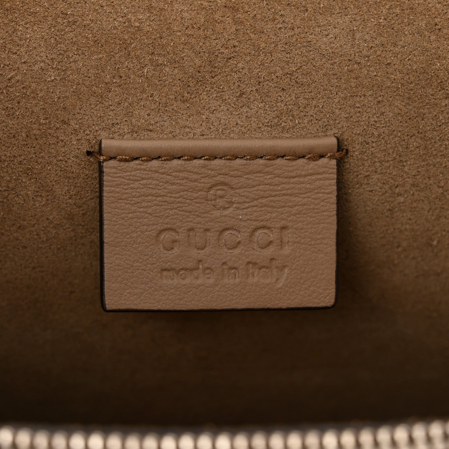 Gucci GG Supreme Monogram Small Dionysus Shoulder Bag Taupe 7 of 12