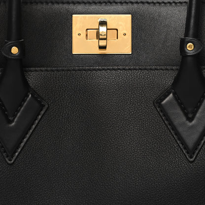 Louis Vuitton Calfskin Monogram Tufting On My Side Black 7 of 9