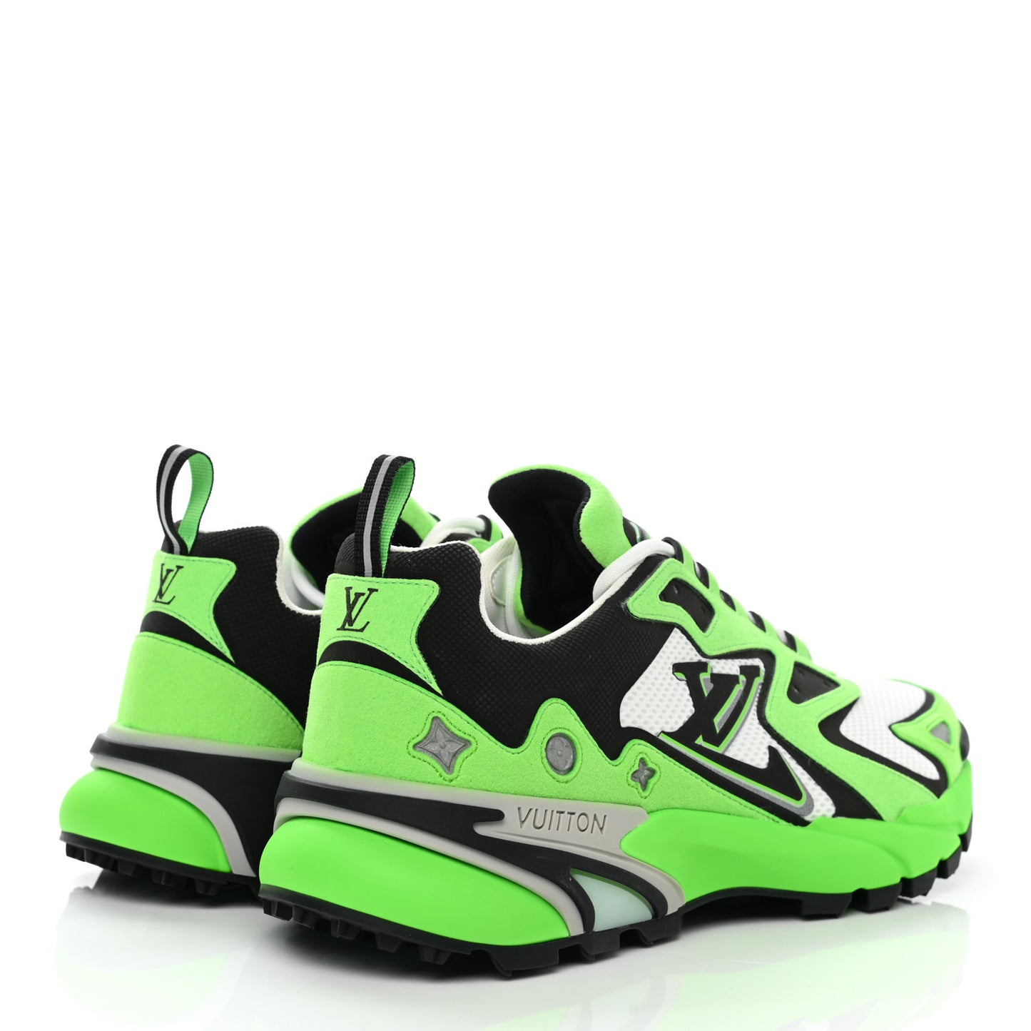Mesh Suede Mens LV Runner Tatic Sneaker 7 Green