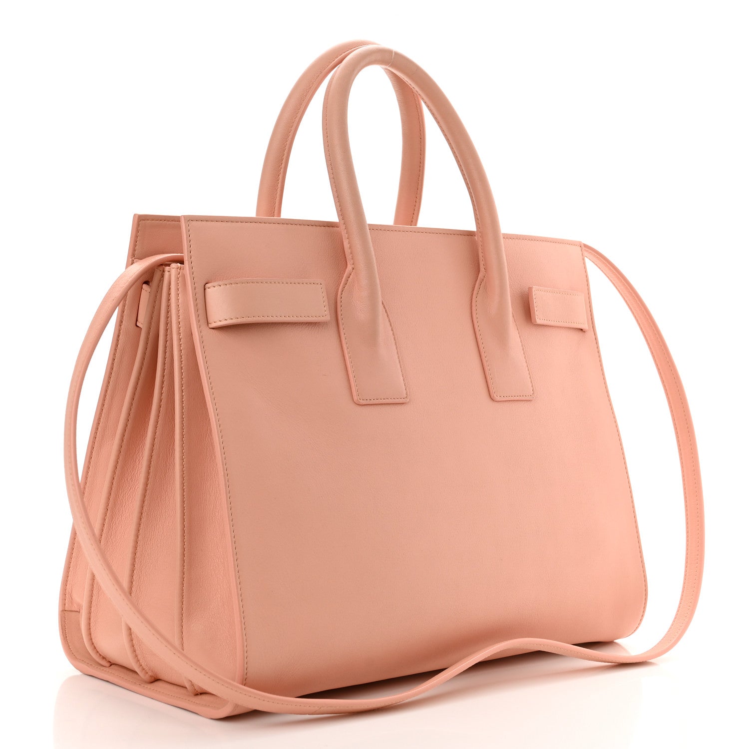 Saint Laurent Calfskin Small Sac De Jour Light Blush 2 of 10