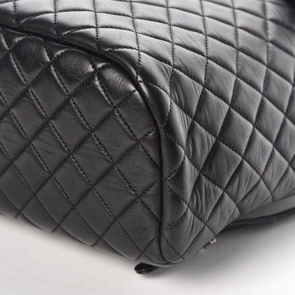 Chanel Calfskin Quilted Large Urban Spirit Backpack Black 6 of 10