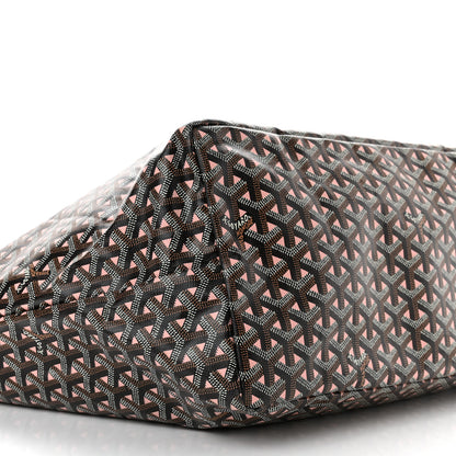 Goyard Goyardine Saint Louis Claire Voie GM Black Pink 10 of 11