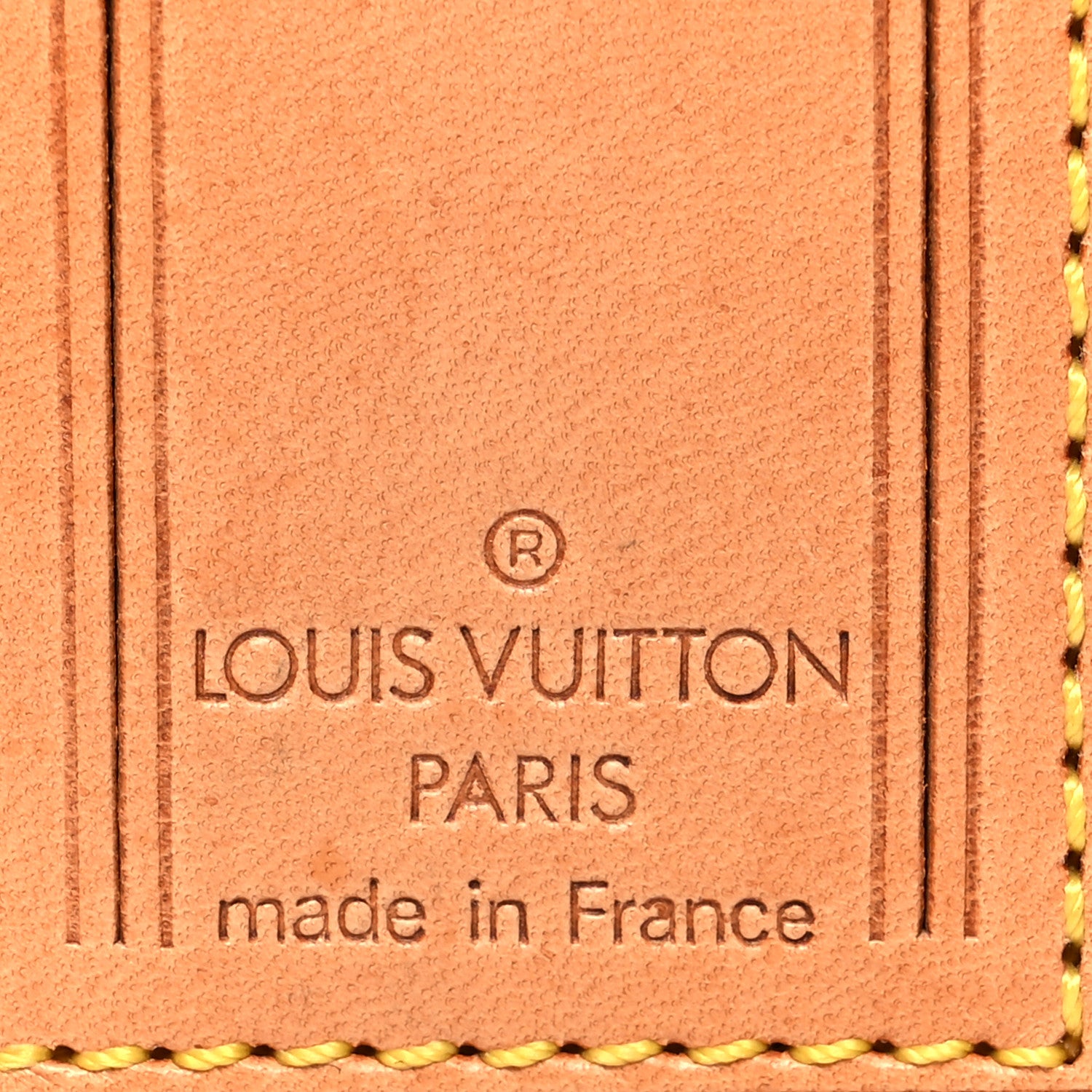 Louis Vuitton Vachetta Luggage Tag 3 of 4