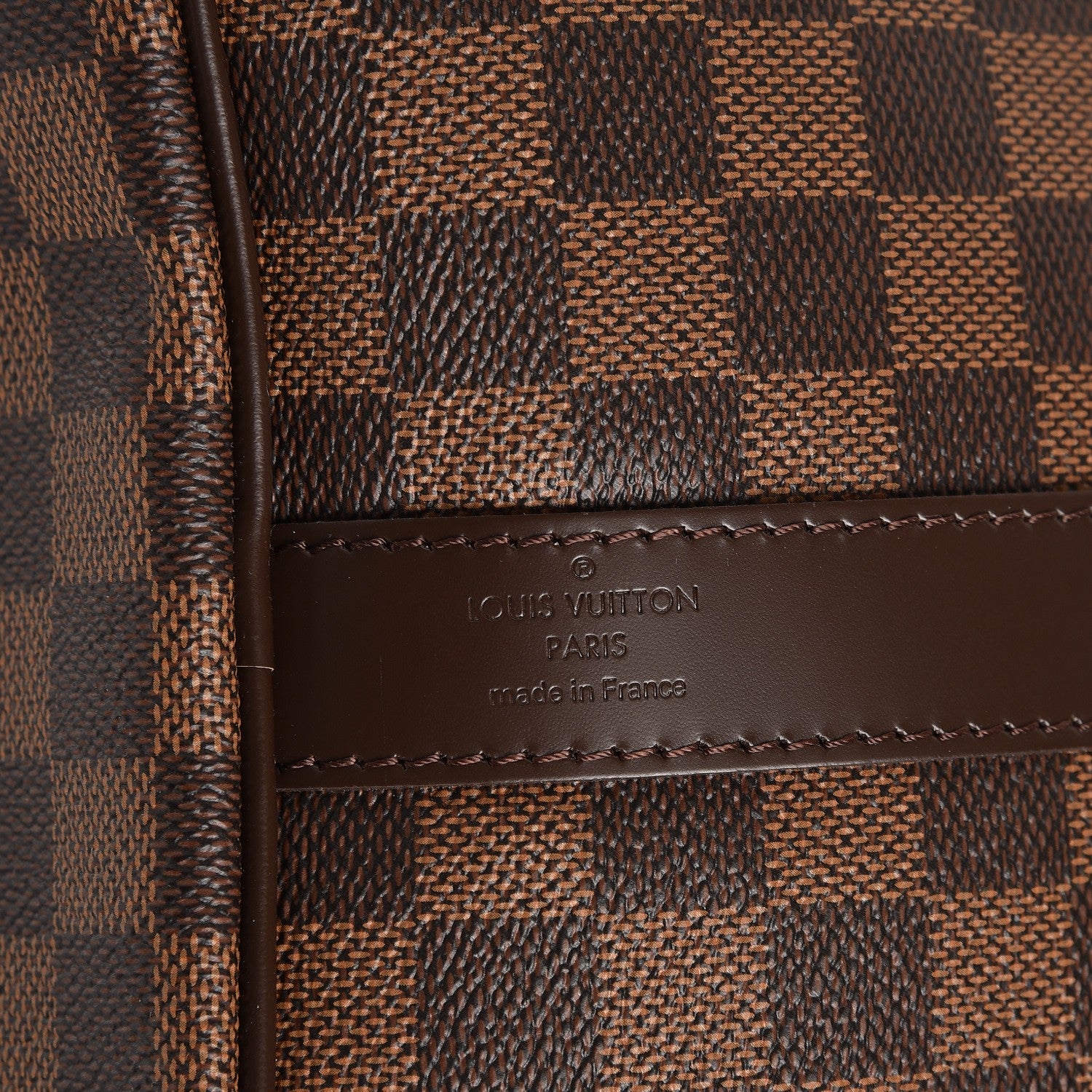 Louis Vuitton Damier Ebene Keepall Bandouliere 55 6 of 7