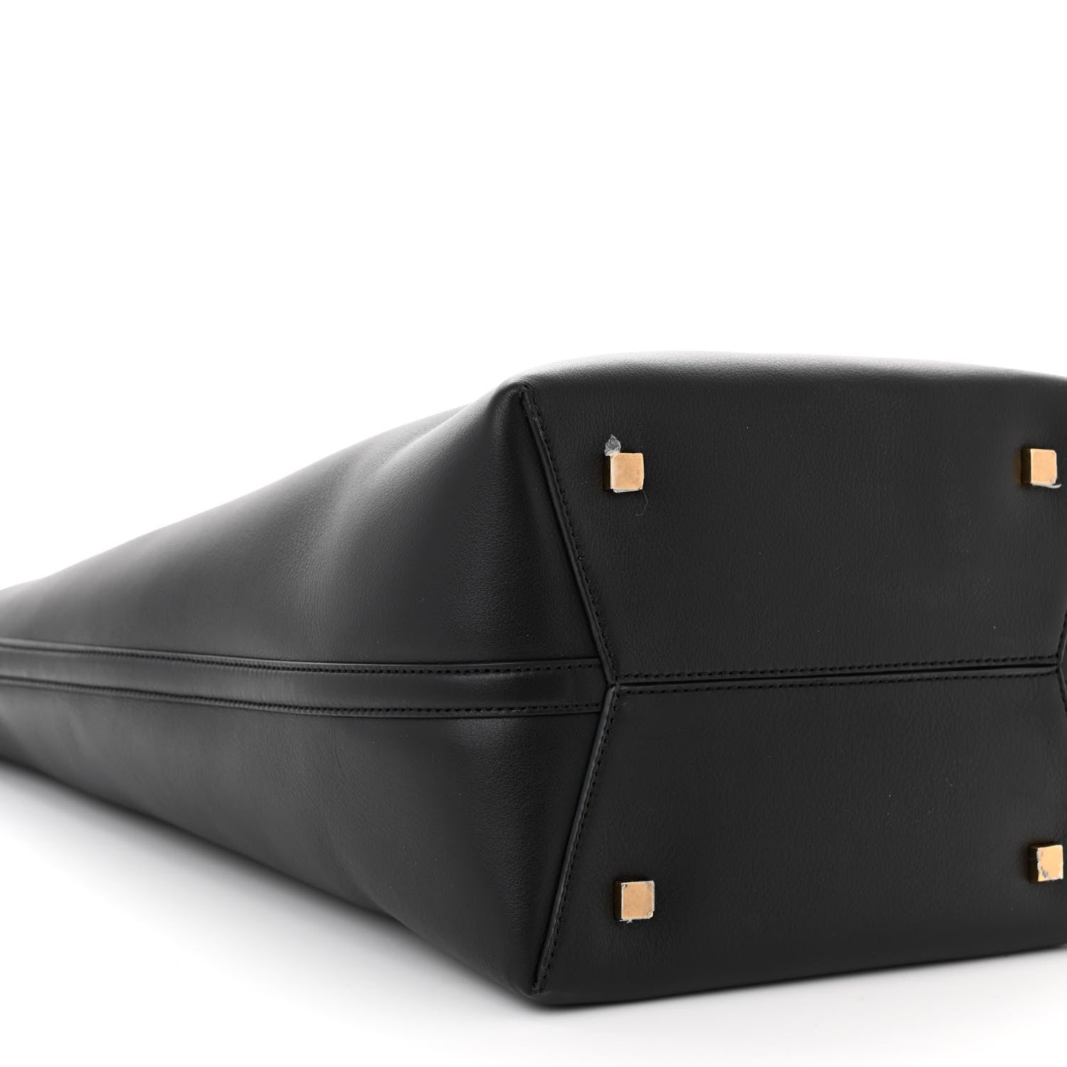 Saint Laurent Shiny Calfskin Le 37 Long Bucket Bag Black 10 of 11