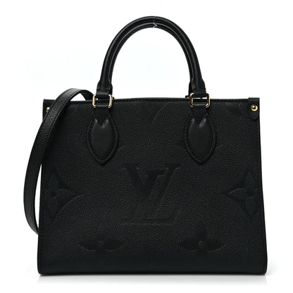 Louis Vuitton Empreinte Monogram Giant Onthego PM Black 1 of 7
