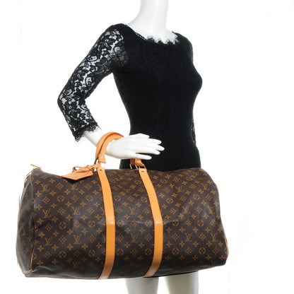 Louis Vuitton Monogram Keepall 55 2 of 7